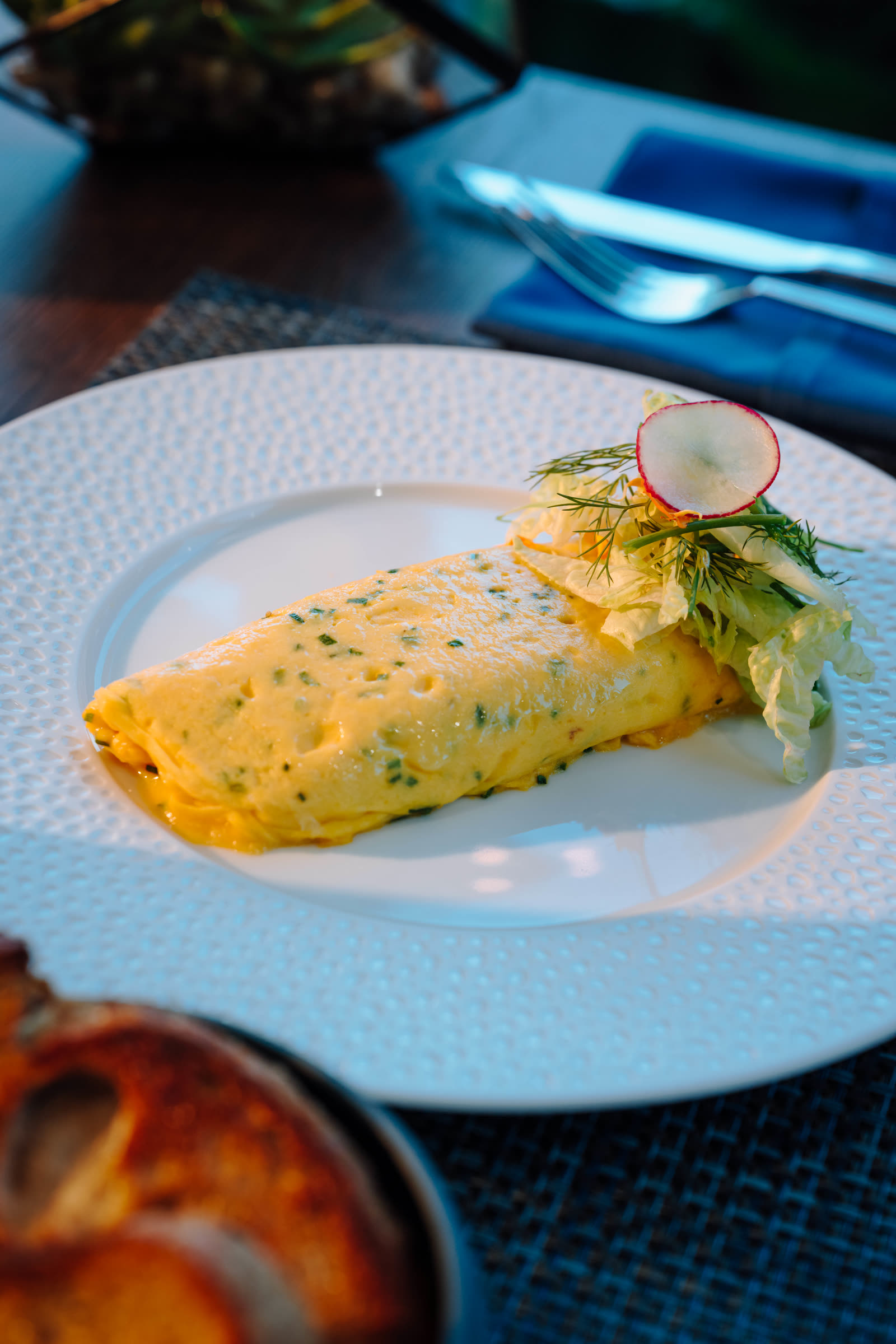 Breakfast detail at Le Mans Kitchen