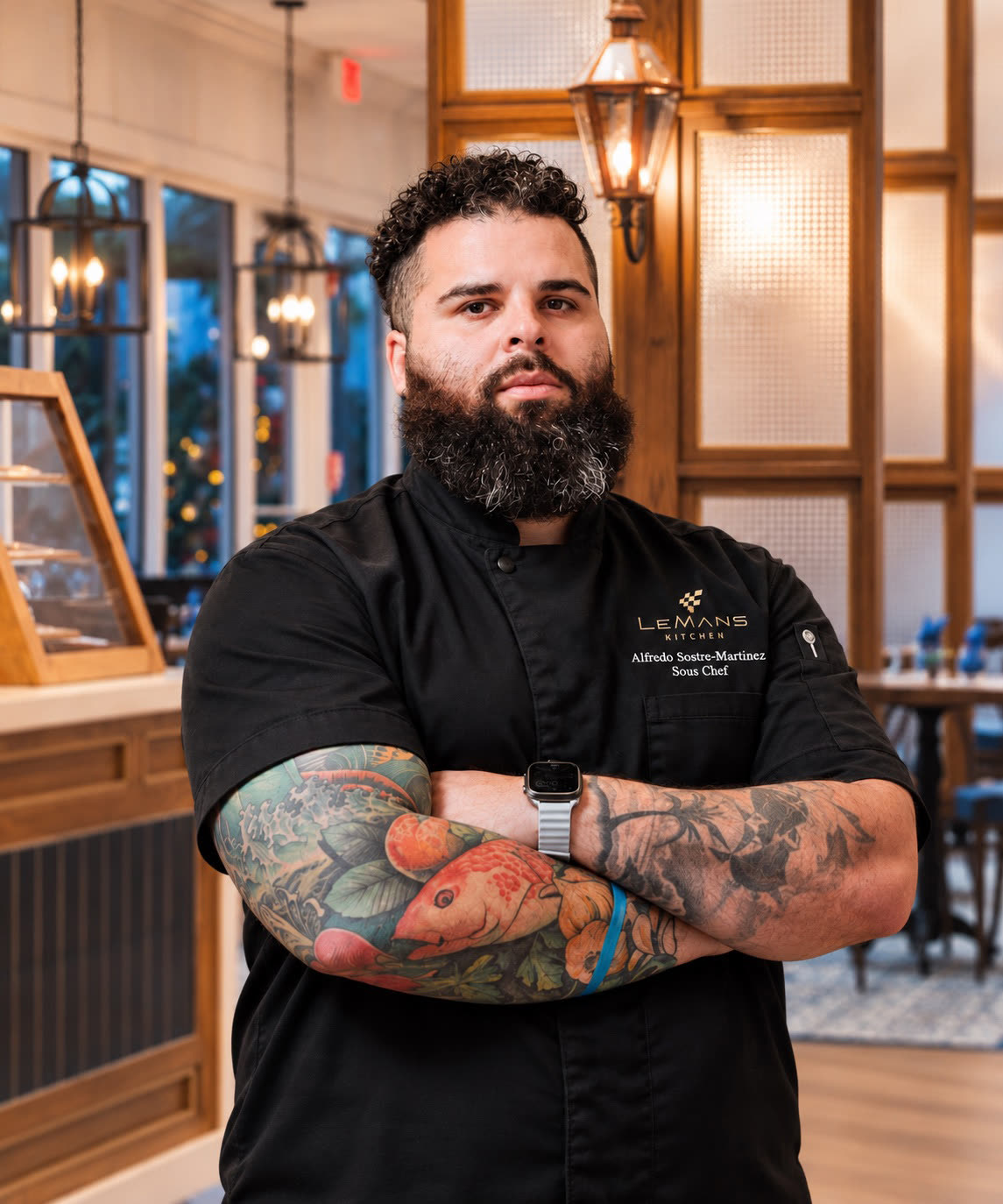 Sous Chef Alfredo Sostre-Martinez
